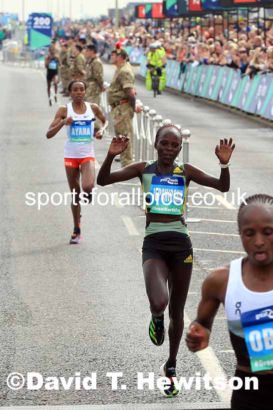 Womens 2022 Great North Run. Photo: David T. Hewitson/Sports for All Pics
